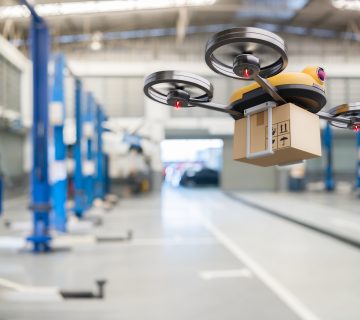 ware house drones for spare parts